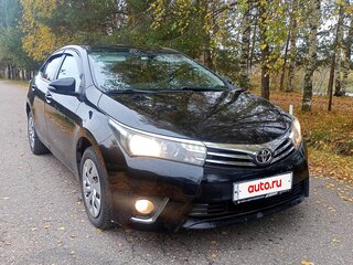 2014 Toyota Corolla XI (E160, E170, E180), чёрный, 969000 рублей, вид 2