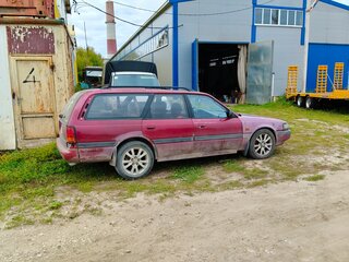 1992 Mazda 626 III (GD), красный, 65000 рублей, вид 3
