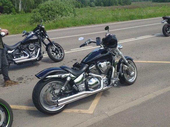 2002 Honda VTX 1800, чёрный, 1200000 рублей - вид 3