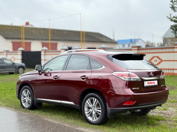 2014 Lexus RX 350 III Рестайлинг, красный, 3200000 рублей - вид 6
