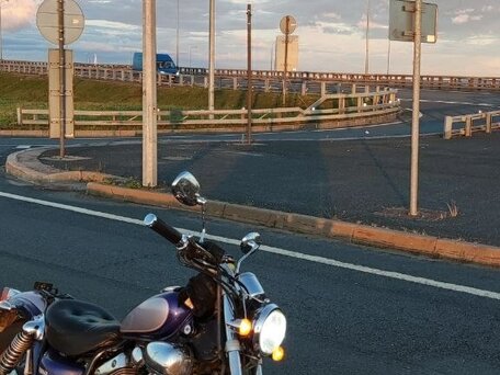 1994 Yamaha XV400 Virago, синий, 220000 рублей, вид 2