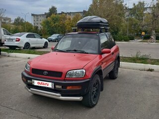 1995 Toyota RAV4 I (XA10), красный, 550000 рублей, вид 1