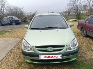2008 Hyundai Getz I Рестайлинг, зелёный, 500000 рублей, вид 1