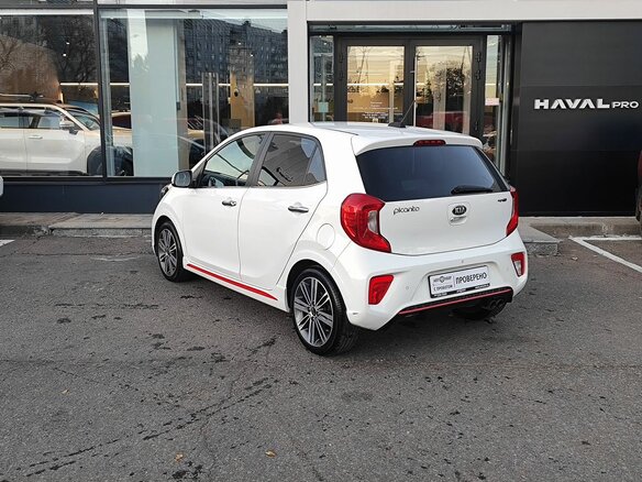 2017 Kia Picanto GT Line III, белый, 1249000 рублей - вид 6
