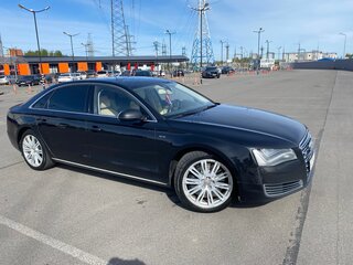 2011 Audi A8 Long III (D4), чёрный, 1400000 рублей, вид 3