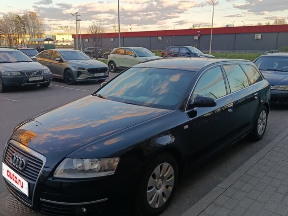 2007 Audi A6 III (C6), чёрный, 960000 рублей