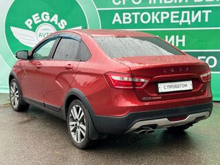 2018 Lada (ВАЗ) Vesta Cross I, красный, 980000 рублей, вид 5