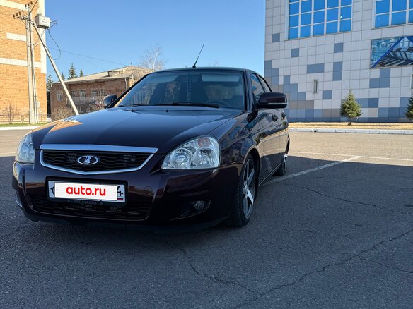 2013 Lada (ВАЗ) Priora I Рестайлинг, пурпурный, 719000 рублей - вид 1