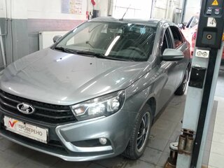2016 Lada (ВАЗ) Vesta I, серый, 660000 рублей, вид 1