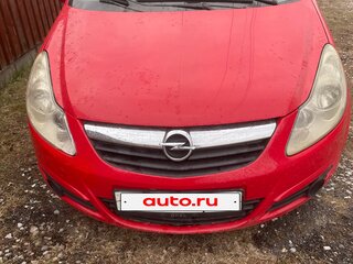 2007 Opel Corsa D, красный, 290000 рублей, вид 1