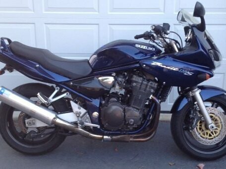 2002 Suzuki Bandit 1200, синий, 650000 рублей, вид 1