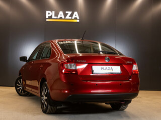 2017 Skoda Rapid I, красный, 1300000 рублей, вид 4