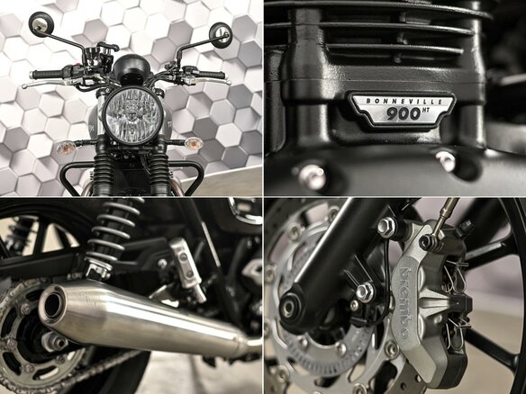 2023 Triumph Speed Twin, серый, 827000 рублей - вид 9