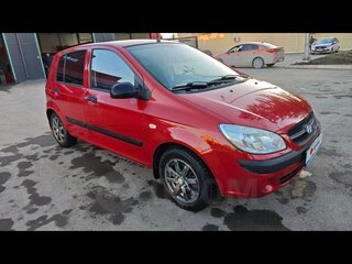 2010 Hyundai Getz I Рестайлинг, красный, 400000 рублей, вид 4