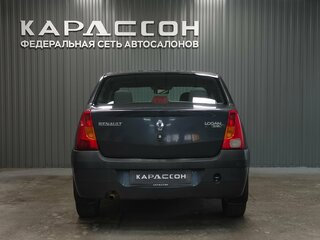 2008 Renault Logan I, серый, 295000 рублей, вид 4