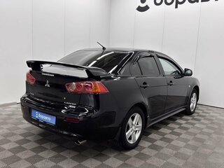 2008 Mitsubishi Lancer X, чёрный, 990700 рублей, вид 4