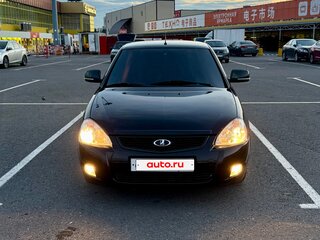 2013 Lada (ВАЗ) Priora I Рестайлинг, чёрный, 500000 рублей, вид 1