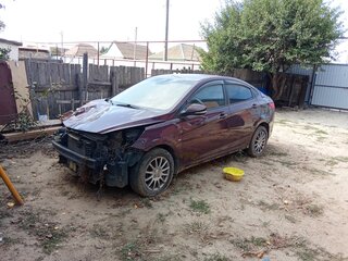 2012 Hyundai Solaris I, фиолетовый, 350000 рублей, вид 5