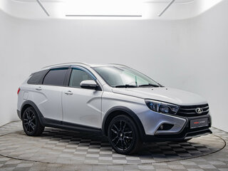 2020 Lada (ВАЗ) Vesta SW Cross I, серебристый, 1245000 рублей, вид 3