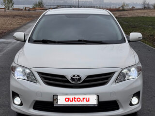 2012 Toyota Corolla X (E140, E150) Рестайлинг, белый, 929000 рублей, вид 4