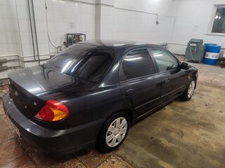 2006 Kia Spectra I Рестайлинг 2, чёрный, 170000 рублей, вид 3