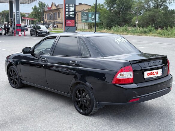 2011 Lada (ВАЗ) Priora I, чёрный, 410000 рублей - вид 4