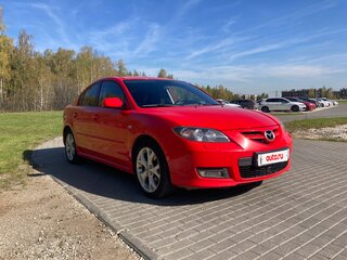 2007 Mazda 3 I (BK) Рестайлинг, красный, 569000 рублей, вид 4