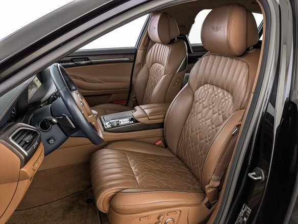 2021 Genesis G90 Limousine I Рестайлинг, чёрный, 5840000 рублей - вид 20