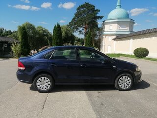 2012 Volkswagen Polo V, синий, 650000 рублей, вид 3