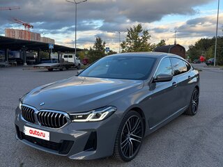 2022 BMW 6 серии Gran Turismo 620d IV (G32) Рестайлинг, серый, 5700000 рублей, вид 2