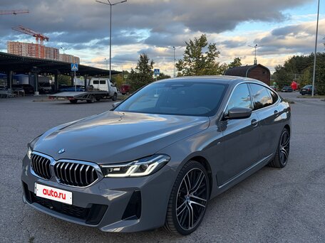 2022 BMW 6 серии Gran Turismo 620d IV (G32) Рестайлинг, серый, 5700000 рублей, вид 2