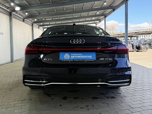 2024 Audi A7 45 TFSI II (4K), чёрный - вид 3