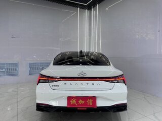 2023 Hyundai Elantra VII (CN7), белый, 1739000 рублей, вид 4
