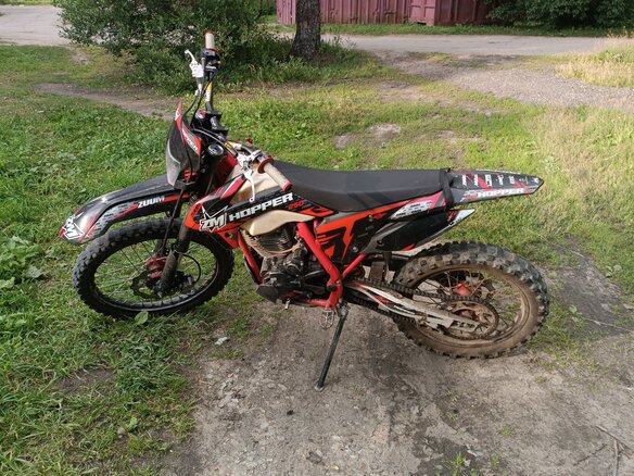 2022 Zuum PX250 (Hopper), чёрный, 80000 рублей - вид 1