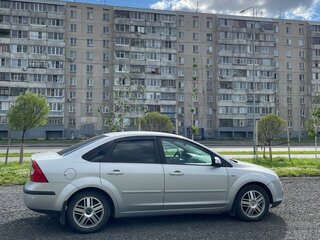 2007 Ford Focus II, серебристый, 430000 рублей, вид 3