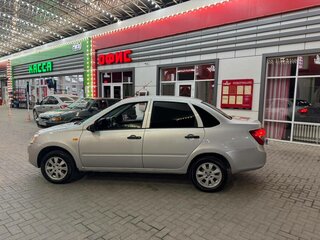 2013 Lada (ВАЗ) Granta I, серебристый, 370000 рублей, вид 3