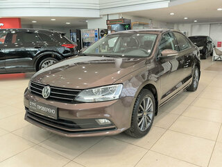2016 Volkswagen Jetta VI Рестайлинг, коричневый, 1350000 рублей, вид 5