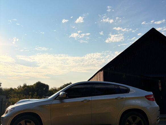 2009 BMW X6 35d I (E71), серебристый, 1450000 рублей - вид 7