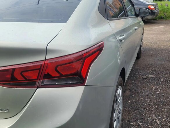 2019 Hyundai Solaris II, бежевый - вид 8