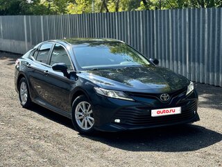 2019 Toyota Camry VIII (XV70), синий, 1900000 рублей, вид 4