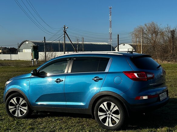 2013 Kia Sportage III, голубой, 1550000 рублей - вид 5