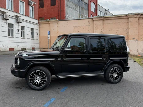 2022 Mercedes-Benz G-Класс 400 d III (W463), чёрный, 14600000 рублей, вид 2