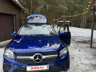 2017 Mercedes-Benz GLC Coupe 300 I (C253), синий, 3680000 рублей, вид 2
