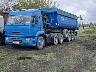 2008 КамАЗ 6460, синий, 1300000 рублей, вид 2