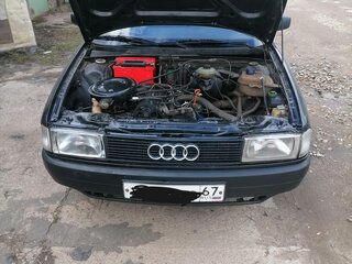 1990 Audi 80 IV (B3), чёрный, 210000 рублей, вид 2