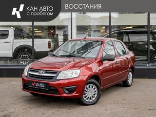 2018 Lada (ВАЗ) Granta I, красный, 369400 рублей, вид 1