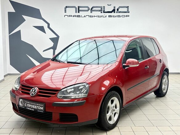 2004 Volkswagen Golf V, красный