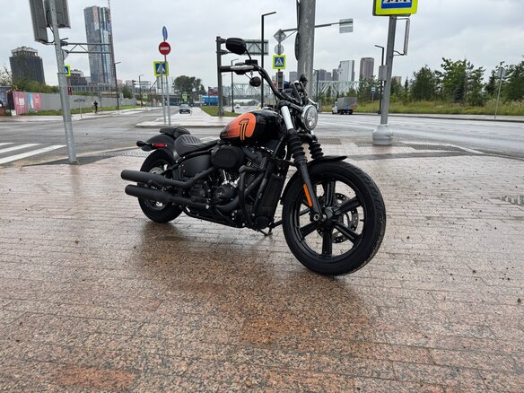 2022 Harley-Davidson Street Bob, чёрный, 1340000 рублей - вид 7