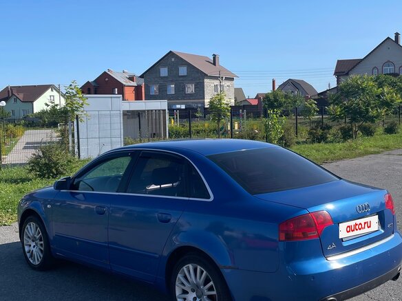 2006 Audi A4 III (B7), синий, 450000 рублей - вид 8