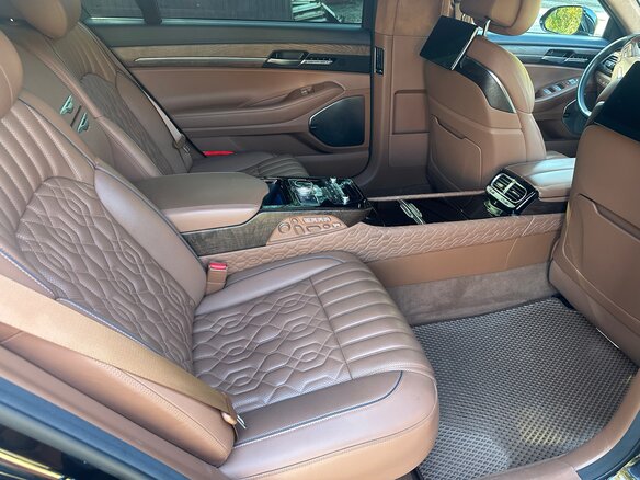 2020 Genesis G90 Limousine I Рестайлинг, чёрный, 6950000 рублей - вид 20